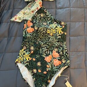 Summersalt Morris & Co. discontinued design bow sidestroke size 10 NWT